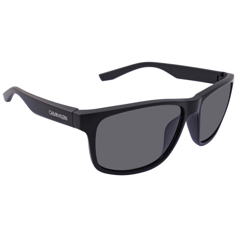 Солнцезащитные очки Rectangular Calvin Klein 1161326482 (Черный One size)