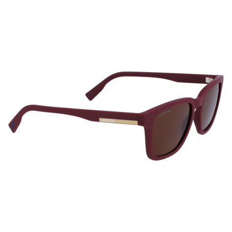 Солнцезащитные очки Rectangular Lacoste 1162171540 (Бордовый One size)