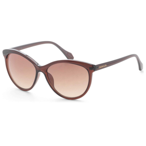 Солнцезащитные очки Cat Eye Calvin Klein 1162173919 (Коричневый One size)