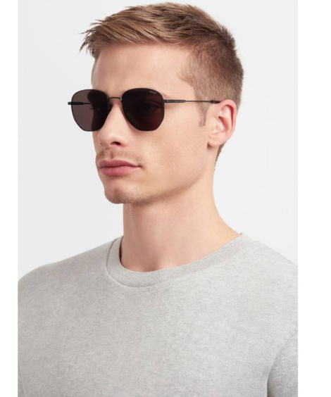 Солнцезащитные очки Pilot Hugo Boss 1162280618 (Черный One size)