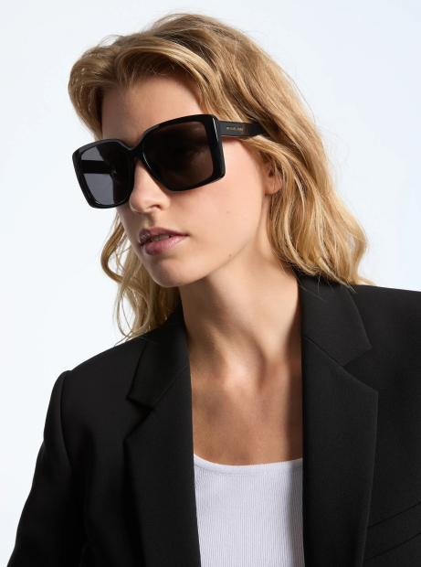 Жіночі сонцезахисні окуляри Michael Kors 1162739193 (Чорний One size)