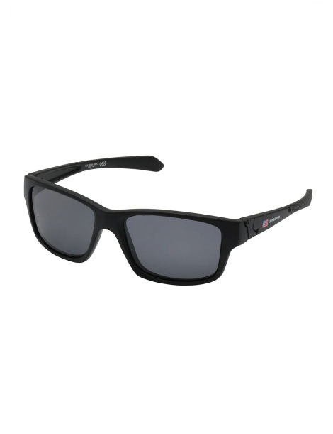Солнцезащитные очки Rectangular U.S. Polo Assn 1163114026 (Черный One size)