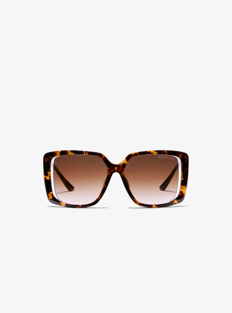 Женские солнцезащитные очки Michael Kors 1163122308 (Леопардовый One size)