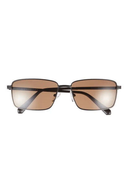 Солнцезащитные брендовые очки Rectangular Guess 1163217963 (Черный One size)