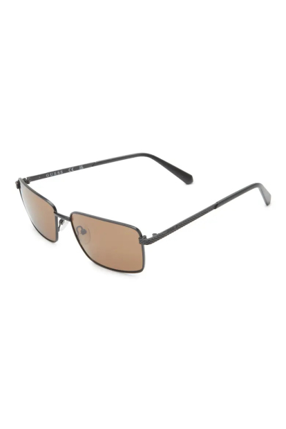 Солнцезащитные брендовые очки Rectangular Guess 1163217963 (Черный One size)