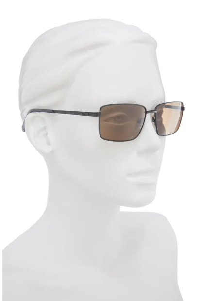 Солнцезащитные брендовые очки Rectangular Guess 1163217963 (Черный One size)