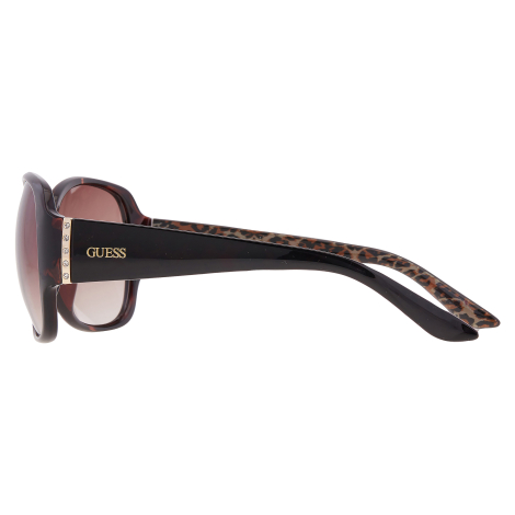 Сонцезахисні брендові окуляри Guess Oversized 1163269171 (Коричневий One size)