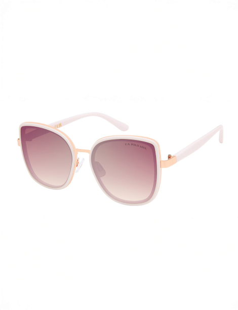 Солнцезащитные женские очки Cat Eye U.S. Polo Assn 1163269346 (Розовый One size)