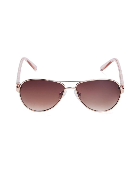 Солнцезащитные брендовые очки Pilot Guess 1163269948 (Розовый One size)