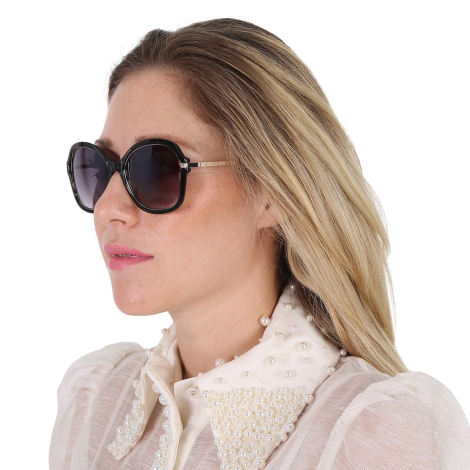 Солнцезащитные очки Butterfly Guess 1163272680 (Черный One size)