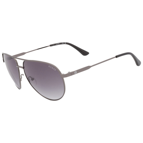 Солнцезащитные брендовые очки Pilot Guess 1163280904 (Серый One size)