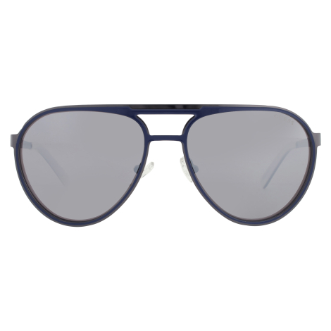 Солнцезащитные брендовые очки Pilot Guess 1163282819 (Черный/Синий One size)