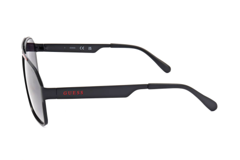 Солнцезащитные брендовые очки Navigator Guess 1163284303 (Черный/Красный One size)
