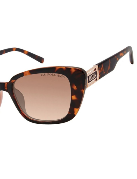 Солнцезащитные очки Cat Eye U.S. Polo Assn 1163284707 (Коричневый One size)
