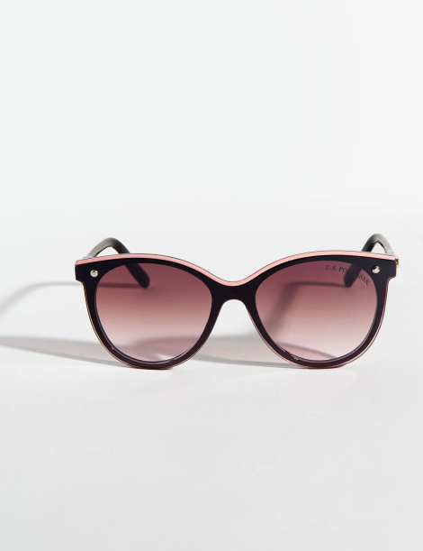Солнцезащитные очки Cat Eye U.S. Polo Assn 1163285412 (Черный One size)