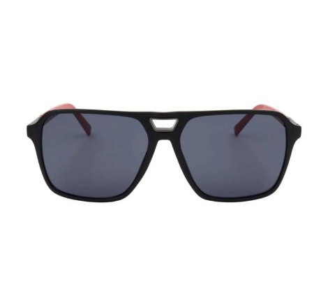 Солнцезащитные очки Guess Square 1163287995 (Черный/Красный One size)