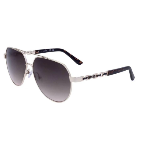 Солнцезащитные брендовые очки Pilot Guess 1163289604 (Коричневый One size)