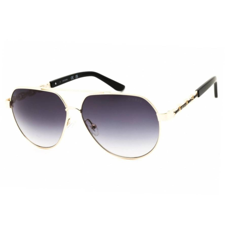Солнцезащитные брендовые очки Pilot Guess 1163291068 (Черный One size)
