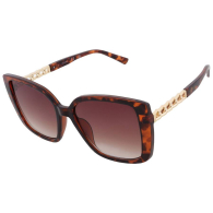 Солнцезащитные брендовые очки Butterfly Guess 1159838923 (Коричневый One size)