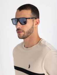 Сонцезахисні окуляри US Polo Assn 1159839807 (Чорний One size)