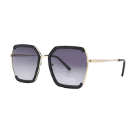 Солнцезащитные брендовые очки Butterfly Guess 1159842867 (Черный One size)