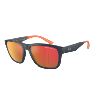 Cолнцезащитные очки Mirror Square Armani Exchange 1159845741 (Синий One size)