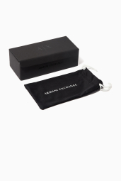 Cолнцезащитные очки Mirrored Red Rectangular Armani Exchange 1159847797 (Серый One size)