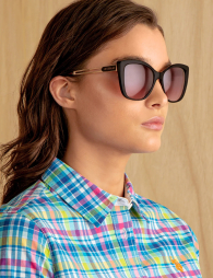 Сонцезахисні жіночі окуляри US Polo Assn 1159851199 (Коричневий One size)