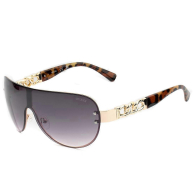 Солнцезащитные очки Shield Guess 1159851479 (Золотистый One size)