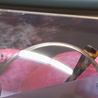 Солнцезащитные очки Shield Guess 1159851479 (Золотистый One size)