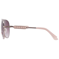 Солнцезащитные брендовые очки Pilot Guess 1159852047 (Бежевый One size)