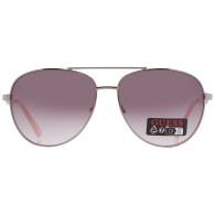 Солнцезащитные брендовые очки Pilot Guess 1159852047 (Бежевый One size)