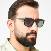 Солнцезащитные очки Square Lacoste 1159858424 (Коричневый One size)