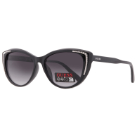 Солнцезащитные брендовые очки Cat Eye Guess 1159860517 (Черный One size)