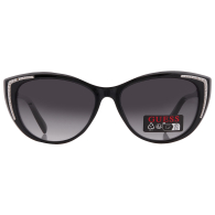 Солнцезащитные брендовые очки Cat Eye Guess 1159860517 (Черный One size)