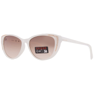 Солнцезащитные брендовые очки Cat Eye Guess 1159860531 (Белый One size)