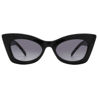 Сонцезахисні брендові окуляри Cat Eye Guess 1159860532 (Чорний One size)