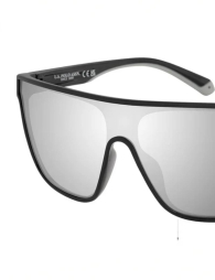 Мужские солнцезащитные очки U.S. Polo Assn Shield 1159862579 (Черный One size)
