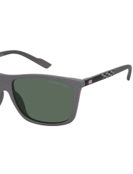 Солнцезащитные очки Rectangular U.S. Polo Assn 1159865458 (Серый One size)