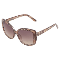 Солнцезащитные брендовые очки Butterfly Guess 1160533115 (Коричневый One size)