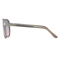Солнцезащитные брендовые очки Guess Factory Smoke Pilot 1160692732 (Серебристый One size)