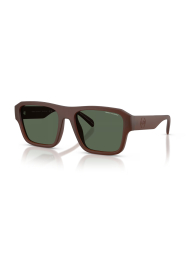 Солнцезащитные очки Square Armani Exchange 1161062290 (Коричневый One size)
