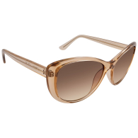 Женские солнцезащитные очки Butterfly Calvin Klein 1161327526 (Бежевый One size)
