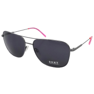 Солнцезащитные очки Square DKNY 1163148279 (Серый/Розовый One size)