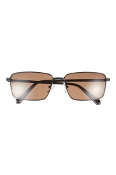 Солнцезащитные брендовые очки Rectangular Guess 1163217963 (Черный One size)