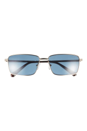 Солнцезащитные брендовые очки Rectangular Guess 1163219772 (Золотистый One size)