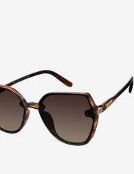 Женские солнцезащитные очки U.S. Polo Assn Geometric 1163272082 (Коричневый One size)