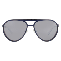 Солнцезащитные брендовые очки Pilot Guess 1163282819 (Черный/Синий One size)