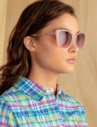 Сонцезахисні окуляри Cat Eye US Polo Assn 1163285120 (Рожевий One size)