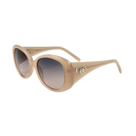 Солнцезащитные очки Round Guess 1163288768 (Бежевый One size)